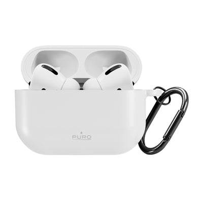 Husa Puro Icon pentru AirPods Pro 3 - Alb