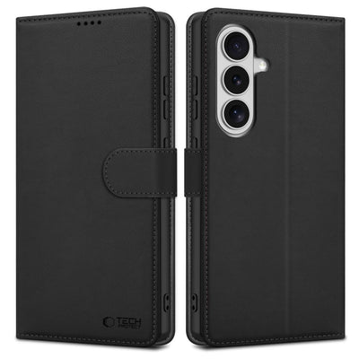 Husa Tech-protect Wallet pentru Samsung Galaxy S26+ - Negru