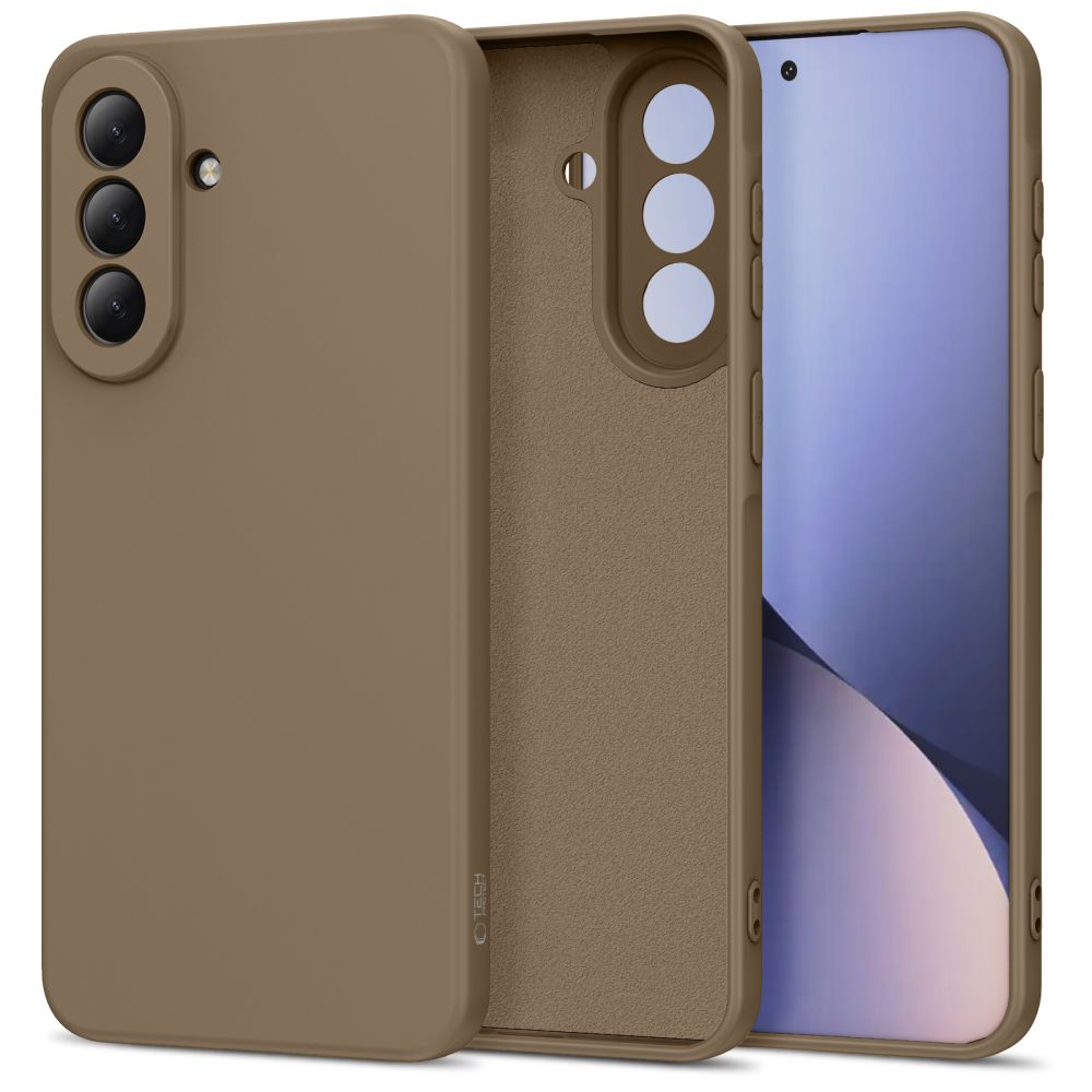 Husa Tech-protect Icon pentru Samsung Galaxy A57 5G - Maro