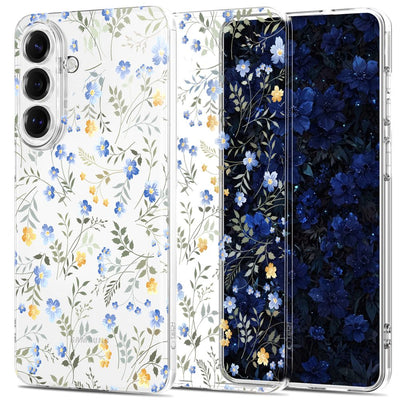Husa Tech-protect Flexair pentru Samsung Galaxy S26 - Colorful Flowers