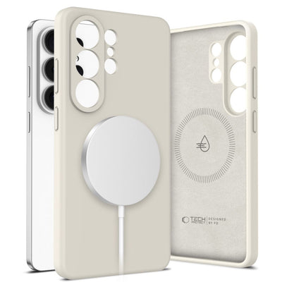 Husa Tech-protect Silicone Magsafe pentru Samsung Galaxy S26 Ultra - Bej