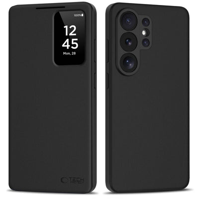Husa Tech-protect Smart Wallet pentru Samsung Galaxy S26 Ultra - Negru