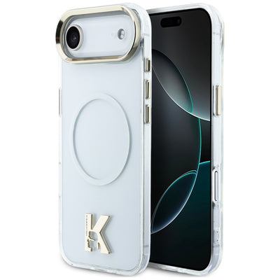Husa Karl Lagerfeld IML K Head Logo Magsafe pentru iPhone Air - Transparent