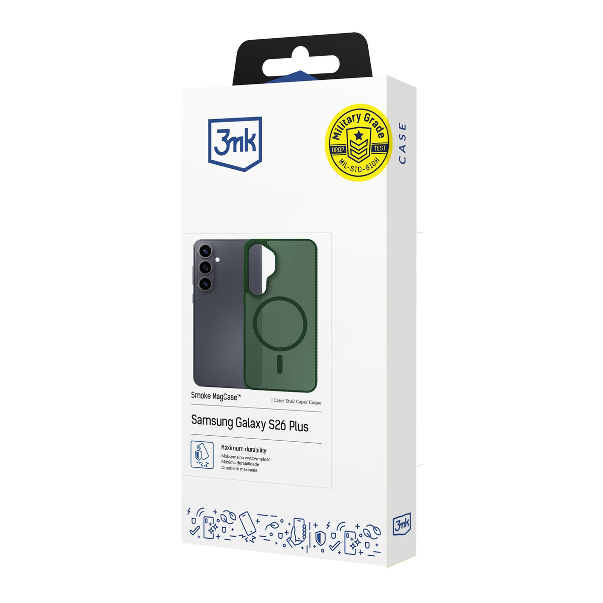 Husa 3mk Smoke Magcase Na Samsung Galaxy S26+ - Zielone