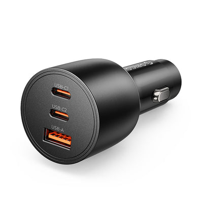 Incarcator auto Orico Powerlink 165W Usb-a + 2x Usb-c - Negru