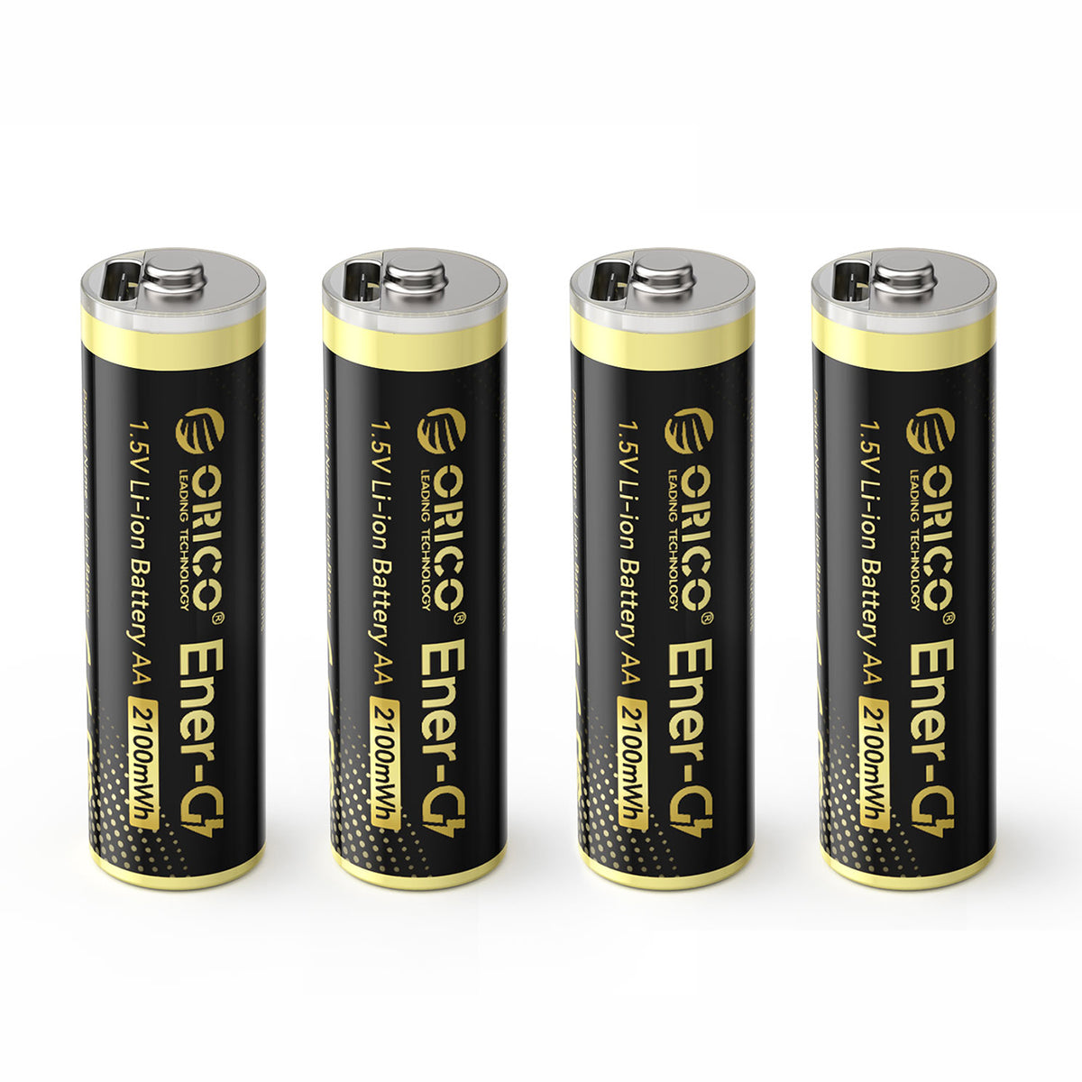 Cablu Orico Ener-g Eg5c Lithium Battery 1.5V 2100mWh AA Usb-c Rechargeable Battery cu Charging 4 Pcs.