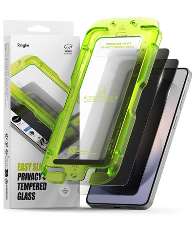 Folie Ringke Easy Slide Privacy sticla 2-Pack pentru Samsung Galaxy S26