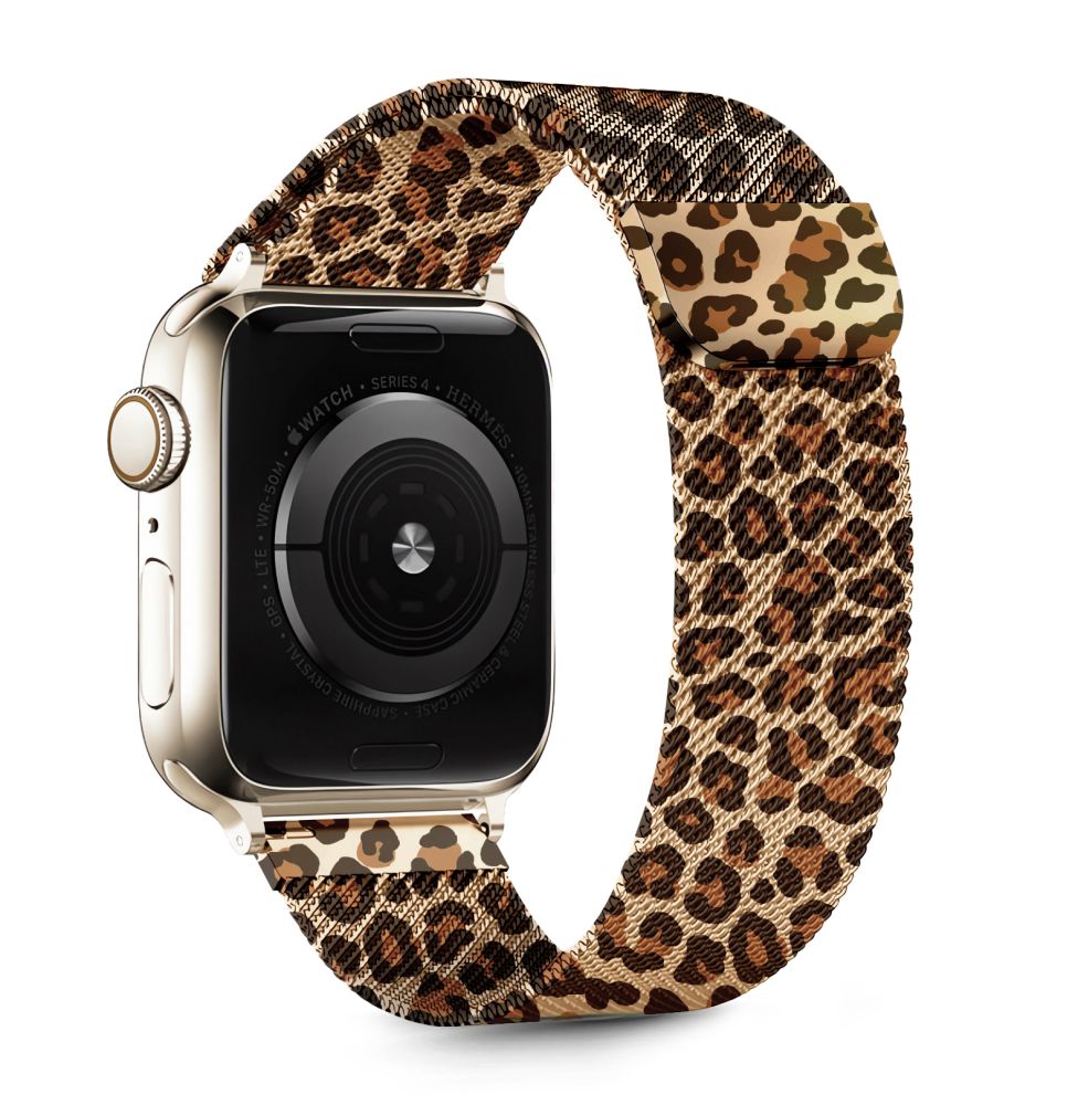 Curea Tech-protect Lamano pentru Apple Watch 40 / 41 / 42 Mm - Maro And Negru