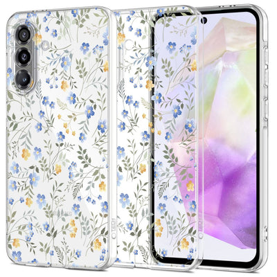 Husa Tech-protect Flexair pentru Samsung Galaxy A37 5G - Multicolor Flowers