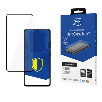 Folie 3mk Hardglass Max Negru Full Coverage Reinforced sticla pentru Google Pixel 8 5G