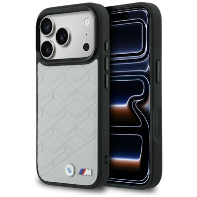 Husa BMW M Shape Logo Magsafe pentru iPhone 17 Pro Max - Gri