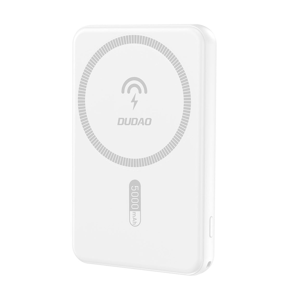 Acumulator extern Dudao K14s Magnetic 20W 5000mAh 1x Usb-a 1x Usb-c - Alb