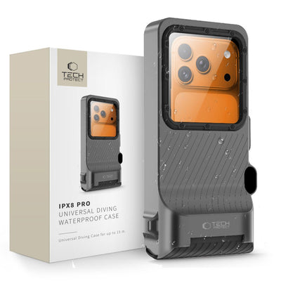 Husa Tech-protect Ipx8 Pro Waterproof - Gri And Negru