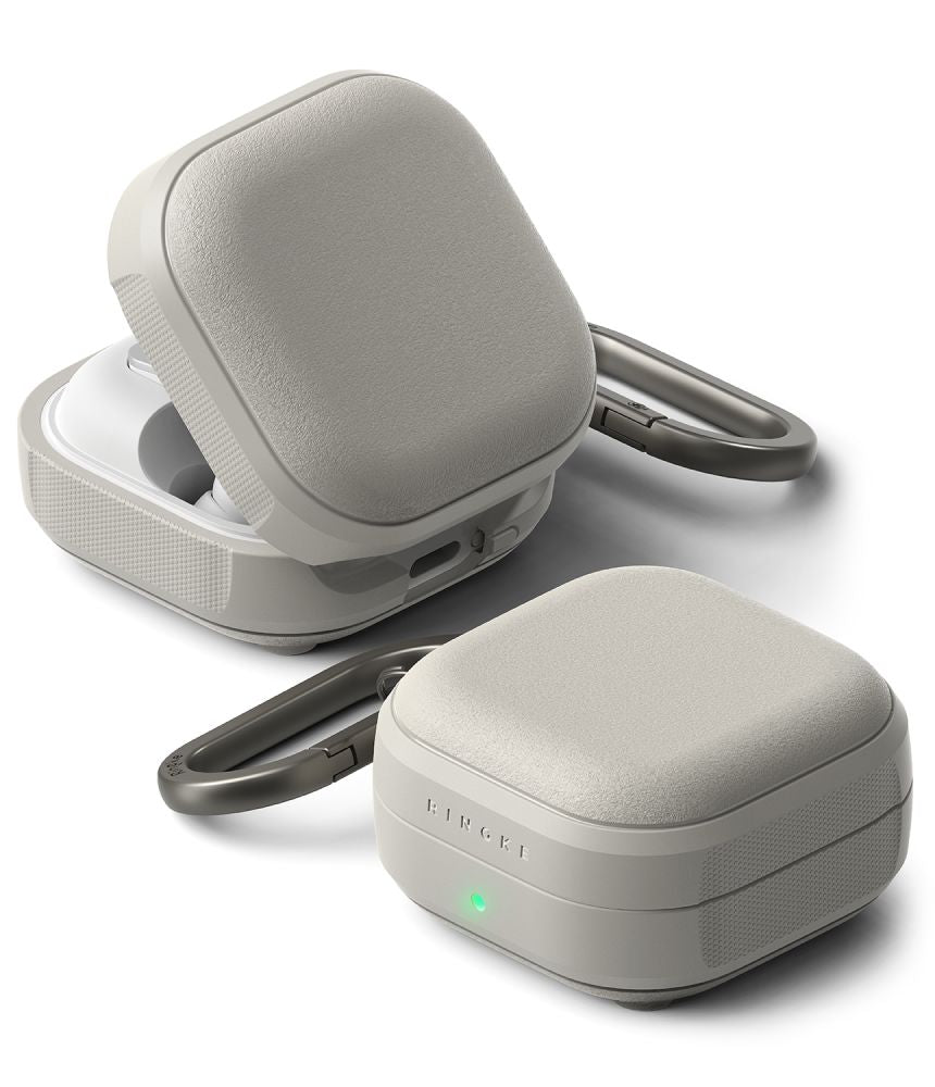 Husa Ringke Onyx Magnetic pentru Samsung Galaxy Buds 4 / 4 Pro - Gri