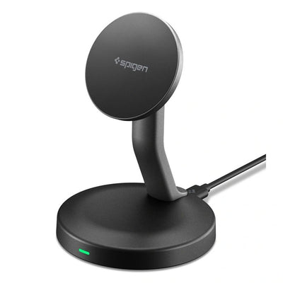 Incarcator wireless Spigen Ef151ms Essential Magsafe 15W - Negru