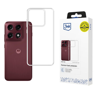 Husa 3mk Transparent pentru Motorola Edge 70 Pro - Transparent