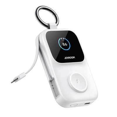 Acumulator extern Joyroom 5000mAh cu 5W Wireless Watch Charging - Alb