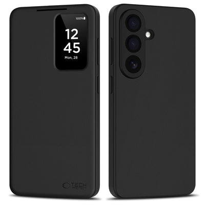Husa Tech-protect Smart Wallet pentru Samsung Galaxy A57 5G - Matte Negru