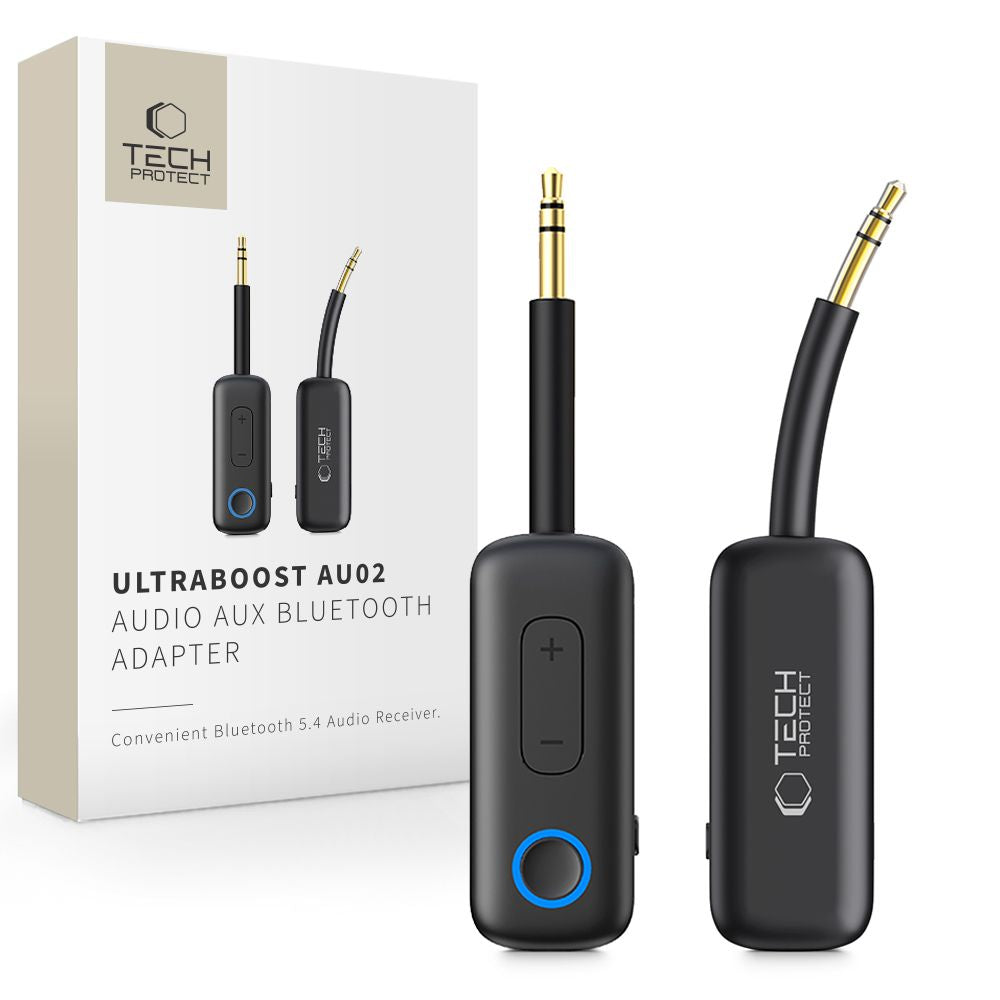 Adaptor Tech-protect Ultraboost Au02 Bluetooth 5.4 Audio - Negru