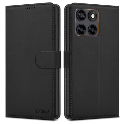 Husa Tech-protect Wallet pentru Motorola Edge 70 Fusion / Fusion + 5G - Negru