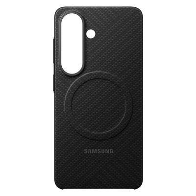 Husa Samsung Carbon Magnet pentru Samsung Galaxy S26+, Compatible cu Magsafe - Negru