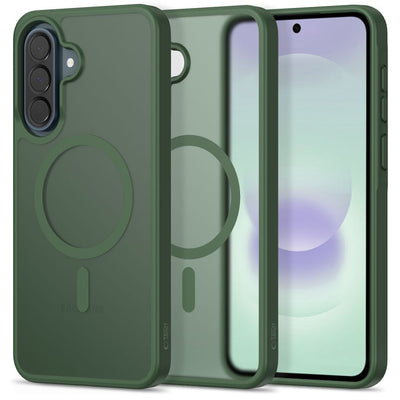 Husa Tech-protect Magmat Magsafe pentru Samsung Galaxy A36 / A56 / A37 5G - Matte Verde