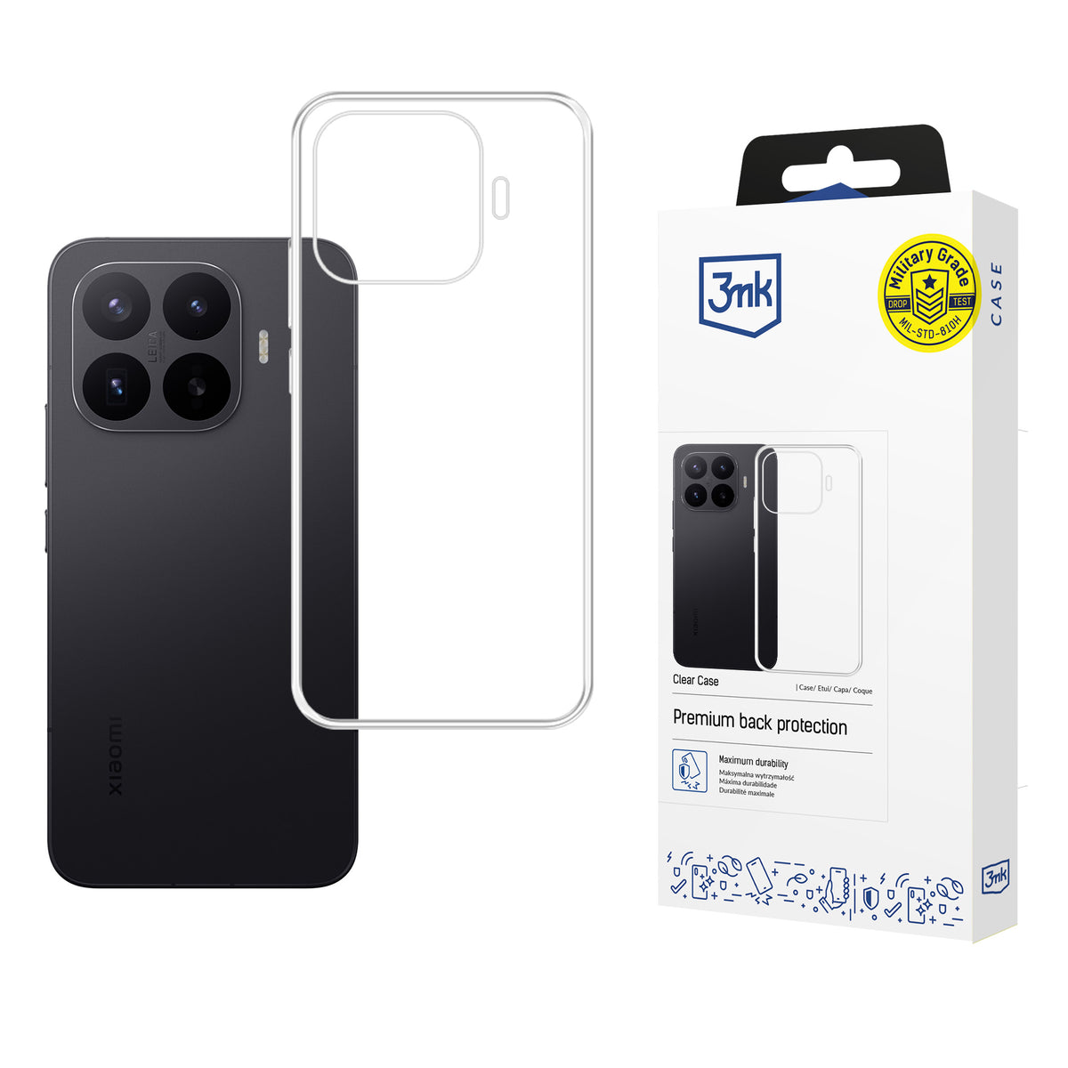 Husa 3mk Transparent pentru Xiaomi 17T Pro - Transparent