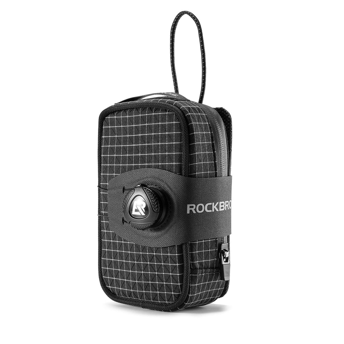 Suport Rockbros P010 Multifunctional Saddle Bag cu Bottle - Negru