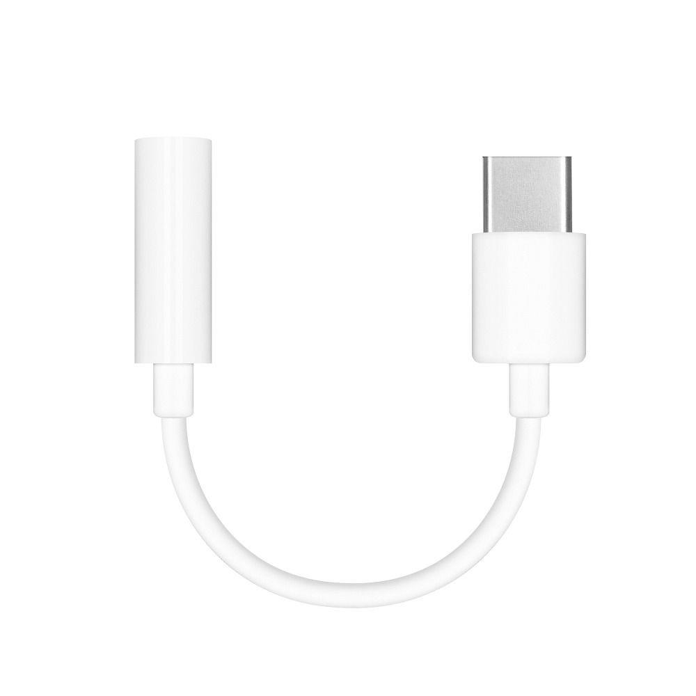 Adaptor Huawei Original AUX Type C (Male) To Jack 3,5 Mm (Female) Cm20 Alb