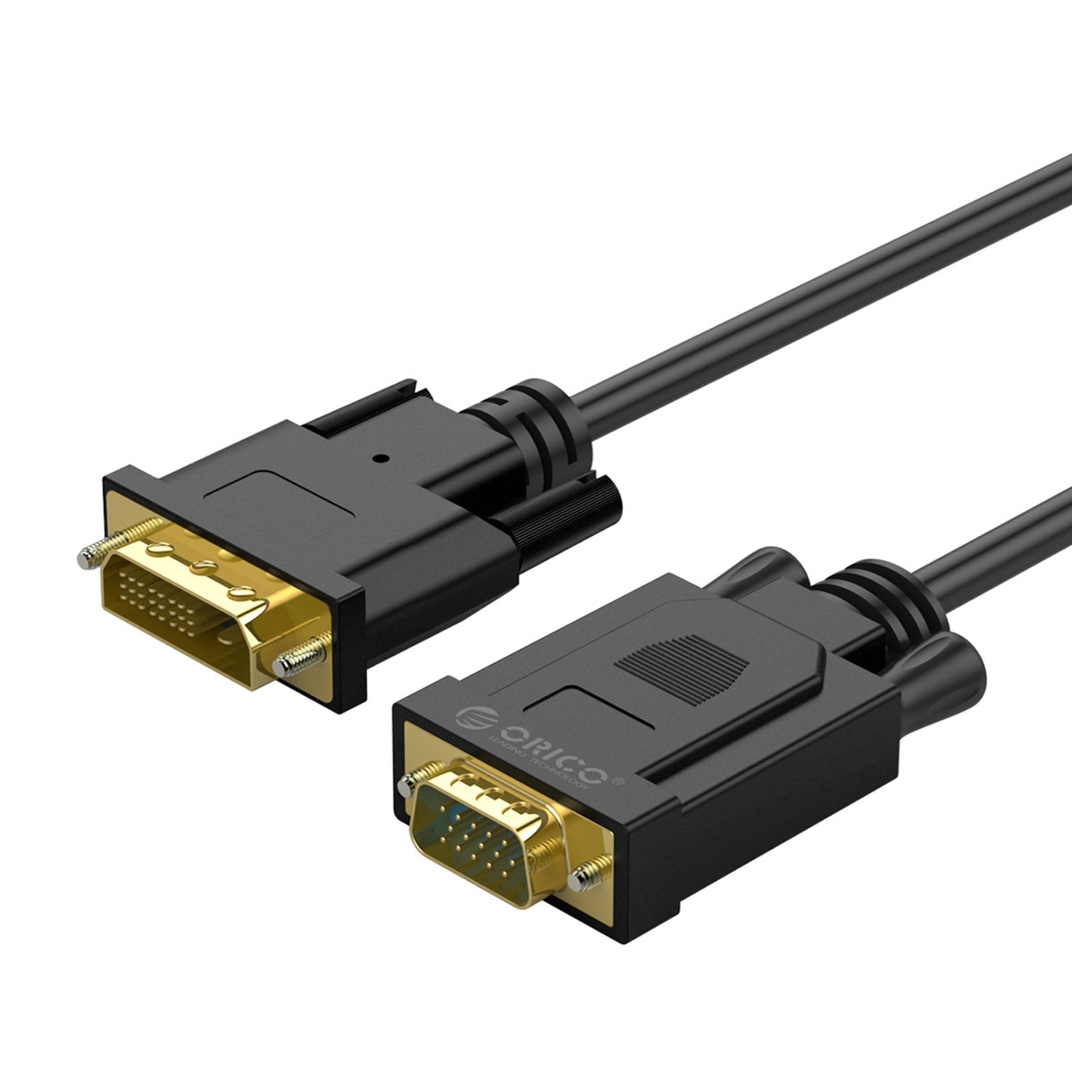 Cablu Orico Xd-ditv DVI 24+1 VGA Full HD Adaptor 5 M - Negru