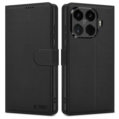 Husa Tech-protect Wallet pentru Xiaomi 17T Pro - Negru