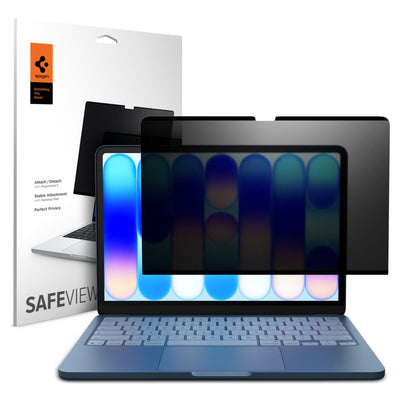 Folie Spigen Safeview Privacy protectie pentru MacBook Neo 13" 2026