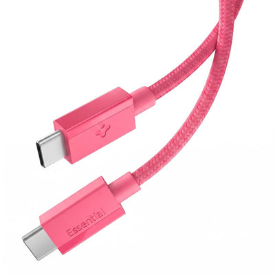 Cablu Spigen Essential Eb6015cc Usb-c 60W 100 Cm - Roz
