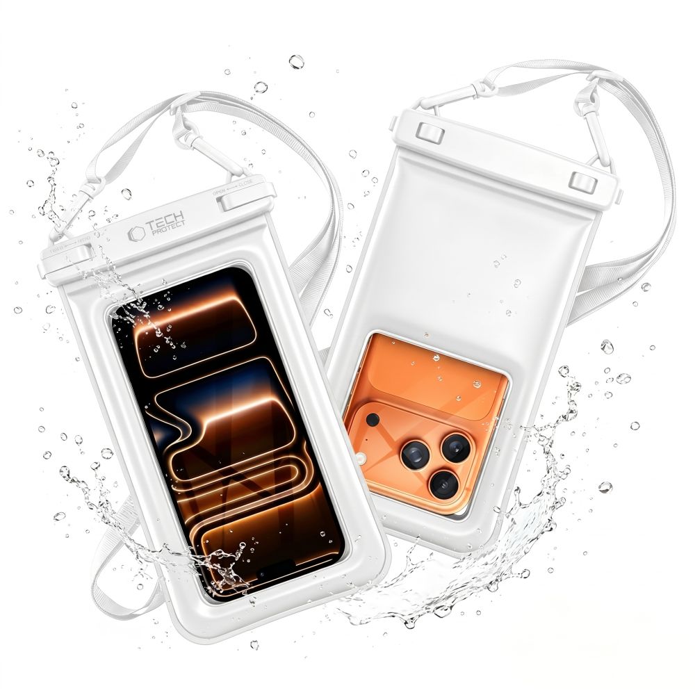 Husa Tech-protect Uwc7 6.9" Waterproof - Alb