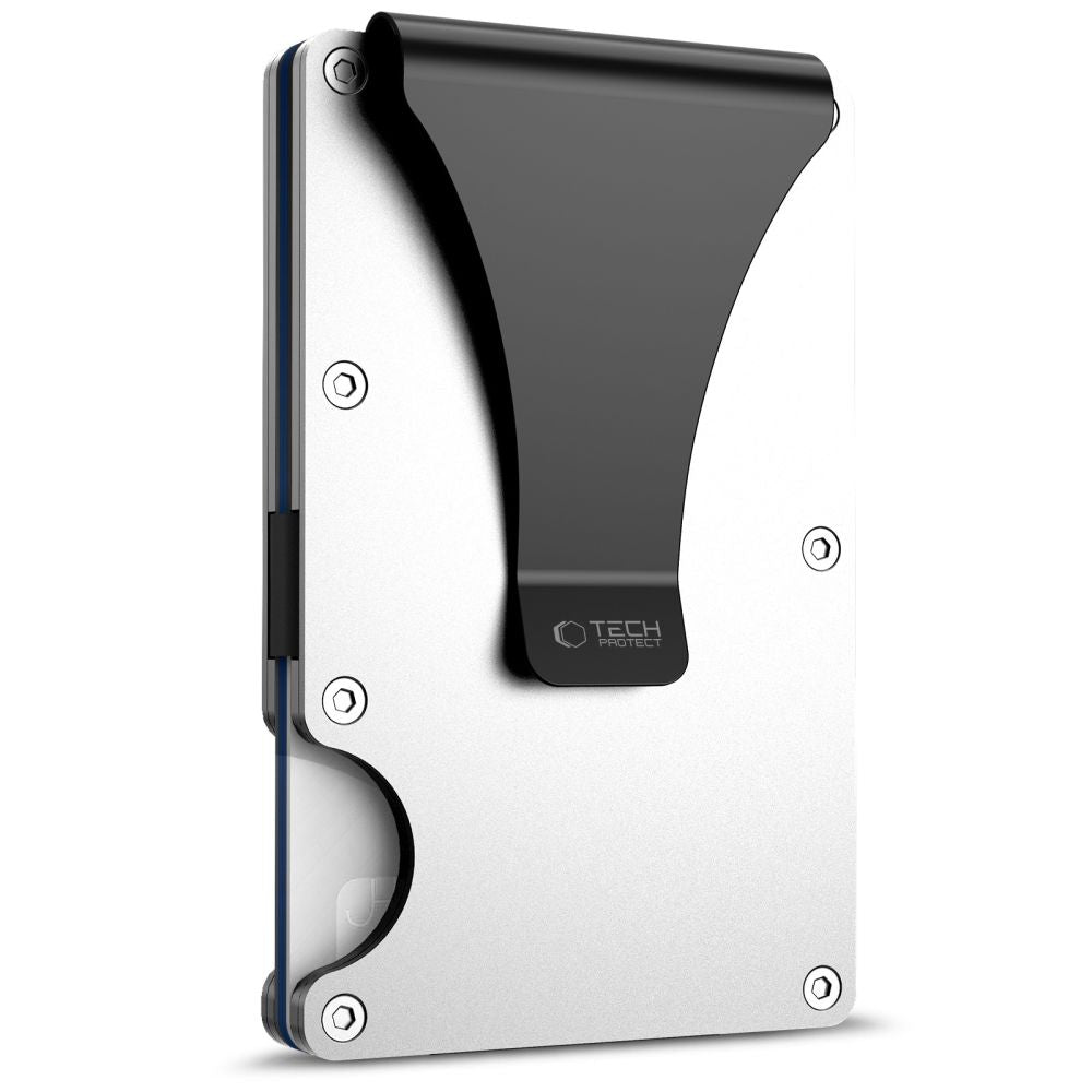 Husa Tech-protect Thorn Rfid portofel - Argintiu