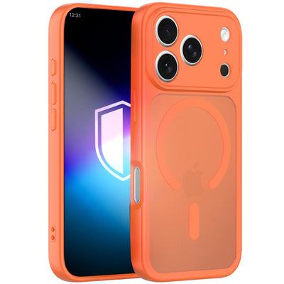 Husa 3mk Misty Magcase pentru iPhone 17 Pro/18 Pro - Portocaliu
