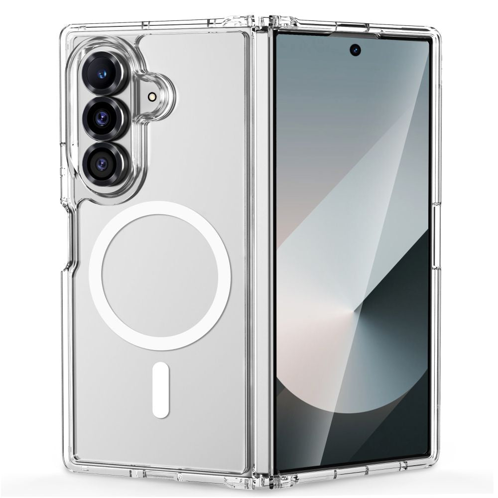 Husa Tech-protect Flexair Hybrid Magsafe pentru Samsung Galaxy Z Fold 8 Ultra - Transparent