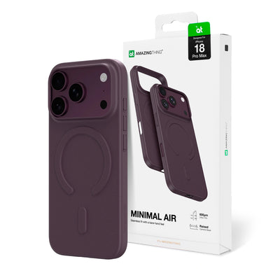 Husa Amazingthing Minimal Air pentru iPhone 18 Pro Max, Magsafe Compatible - Mov