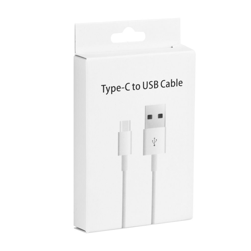 Cablu USB A To Type C 3.0 2A HD2 BOX 1 M Alb
