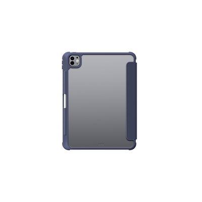 Husa Amazingthing Titan Pro pentru iPad Pro 11" M5 cu 720° Rotation Stand si Stylus Suport - Bleumarin