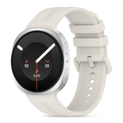 Curea Tech-protect Silicone Evo pentru Samsung Galaxy Watch 40/44/46 Mm - Bej