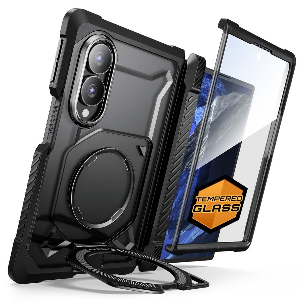Husa Supcase UB Grip Mag Magsafe pentru Samsung Galaxy Z Fold 8 - Negru