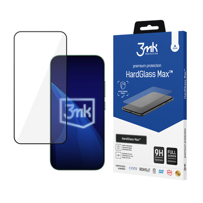 Folie 3mk Hardglass Max Negru sticla pentru Xiaomi 17/17 Pro