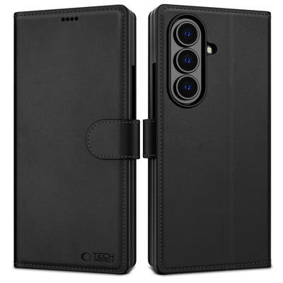 Husa Tech-protect Wallet pentru Samsung Galaxy Z Fold 8 Ultra - Negru