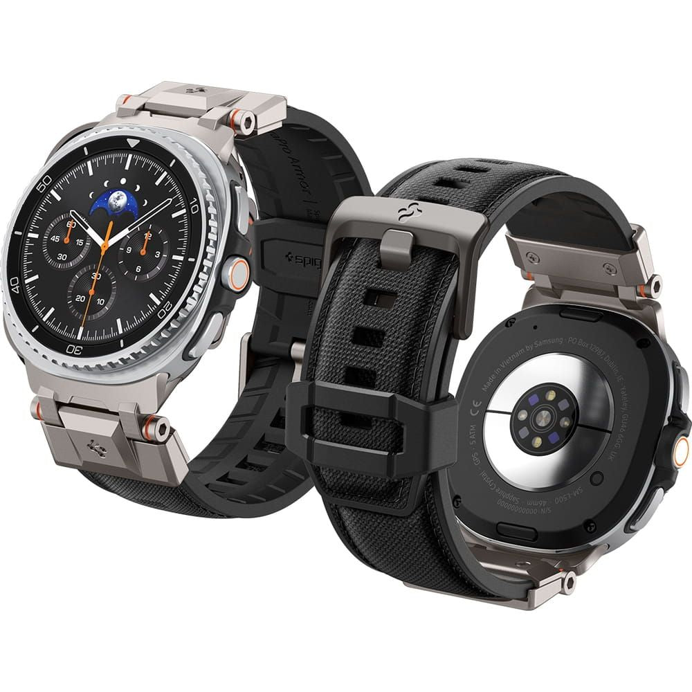 Curea Spigen Durapro Armor pentru Samsung Galaxy Watch 40/44/46 Mm - Negru