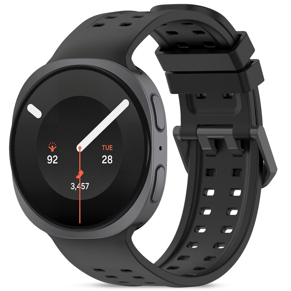 Curea Tech-protect Silicone Air pentru Samsung Galaxy Watch 40/44/46 Mm - Negru