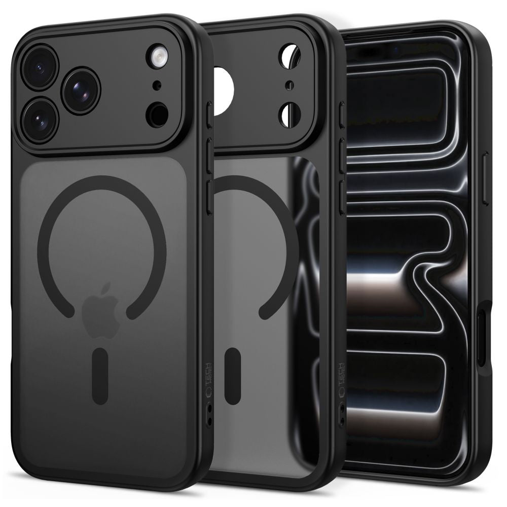 Husa Tech-protect Basicmag Magsafe pentru iPhone 17 Pro / 18 Pro - Matte Negru