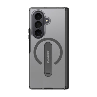 Husa Dux Ducis Kind pentru Samsung Galaxy Z Fold 8 Ultra / Z Fold 7 cu Stand Compatible cu Magsafe - Negru