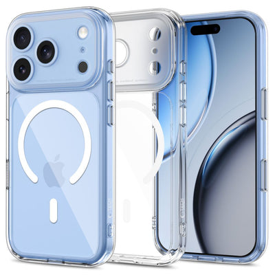 Husa Tech-protect Magpeak Magsafe CC pentru iPhone 18 Pro Max / 17 Pro Max - Transparent