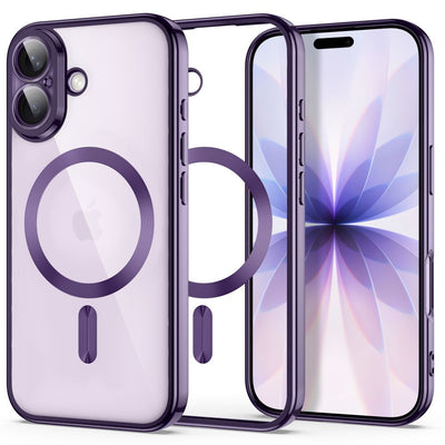 Husa Tech-protect Magflex pentru iPhone 17 - Transparent Mov